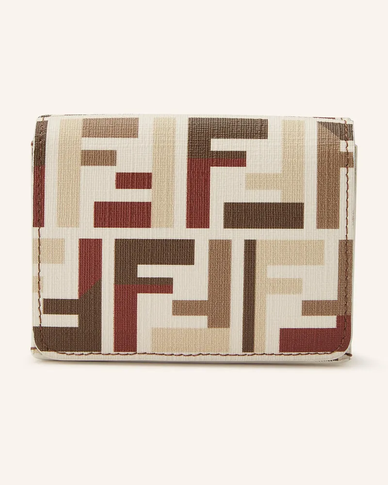 Fendi Geldbörse weiss Ecru