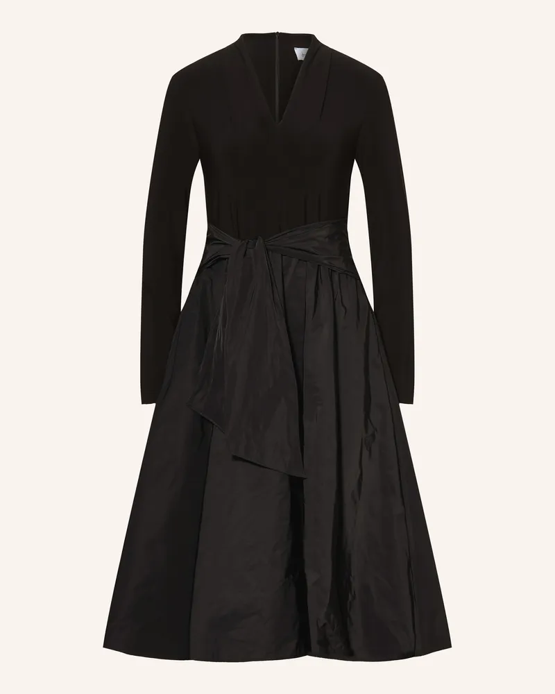 Joseph Ribkoff Kleid Im Materialmix schwarz Schwarz
