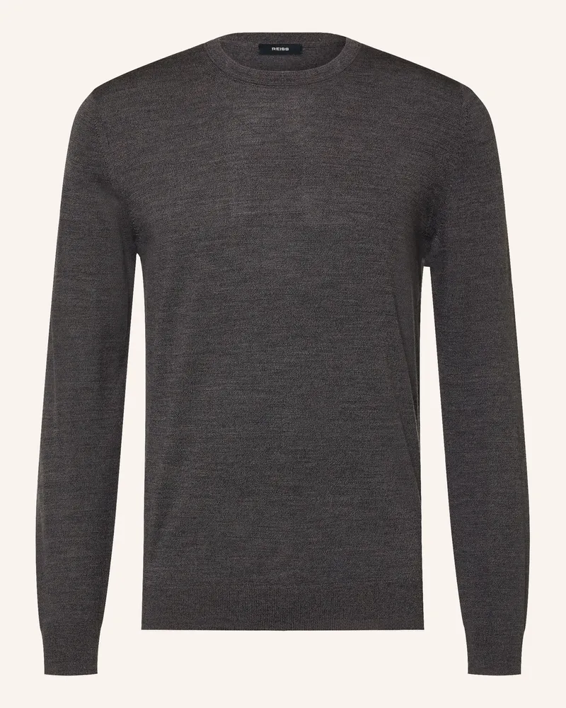 Reiss Pullover Wessex braun Grau