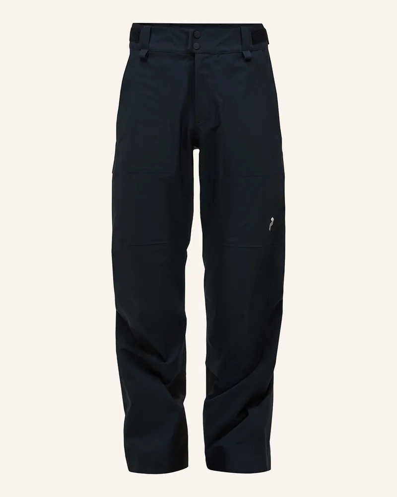 Peak Performance M Maroon Hipe® 3l Shell Pants Skihose schwarz Schwarz