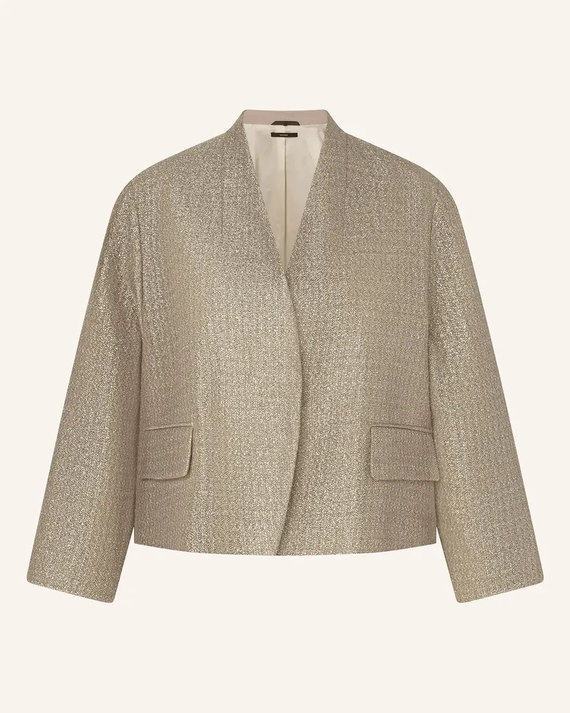 windsor. Blazer Mit Glitzergarn Und 3/4-Arm gold Beige