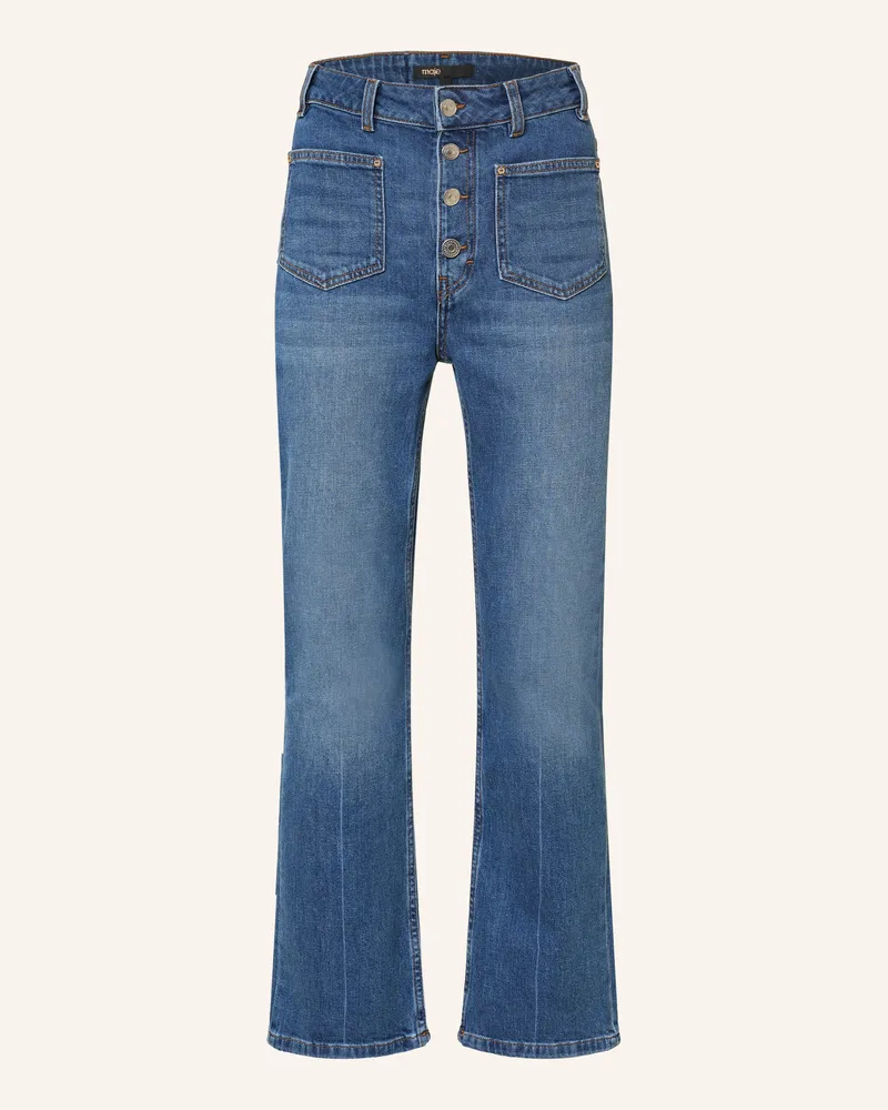 Maje Bootcut Jeans blau 0201