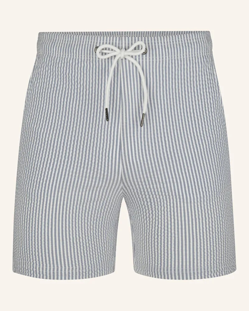 Profuomo Badehose grau Blaugrau