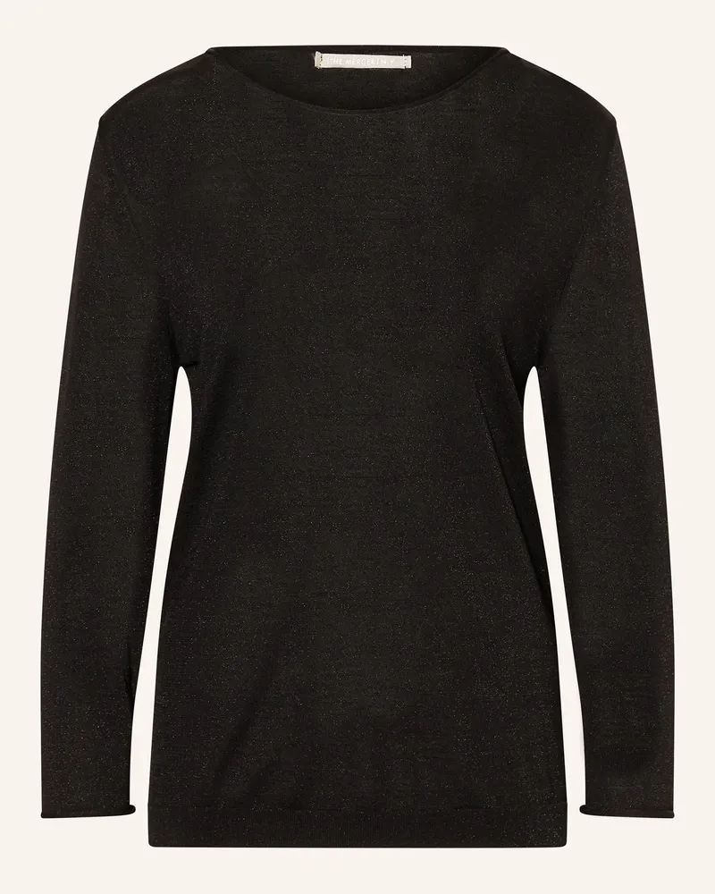 (THE MERCER) N.Y. Pullover mit Glitzergarn Schwarz