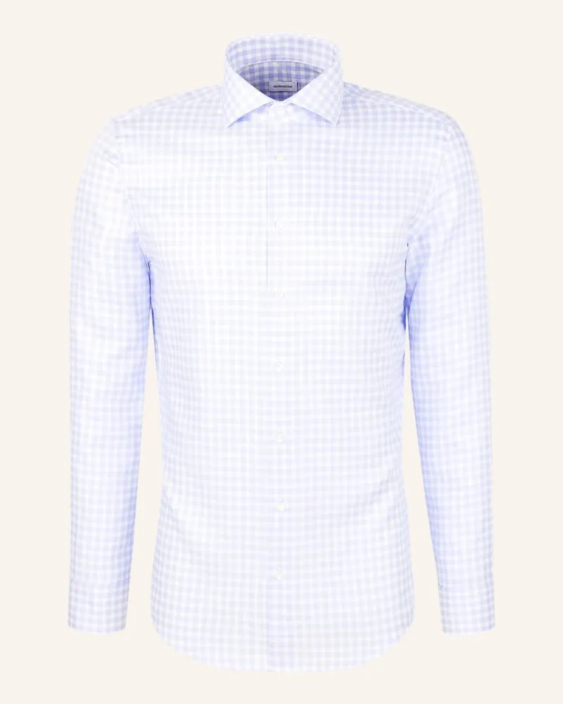 Seidensticker Business Hemd Slim Fit Hellblau