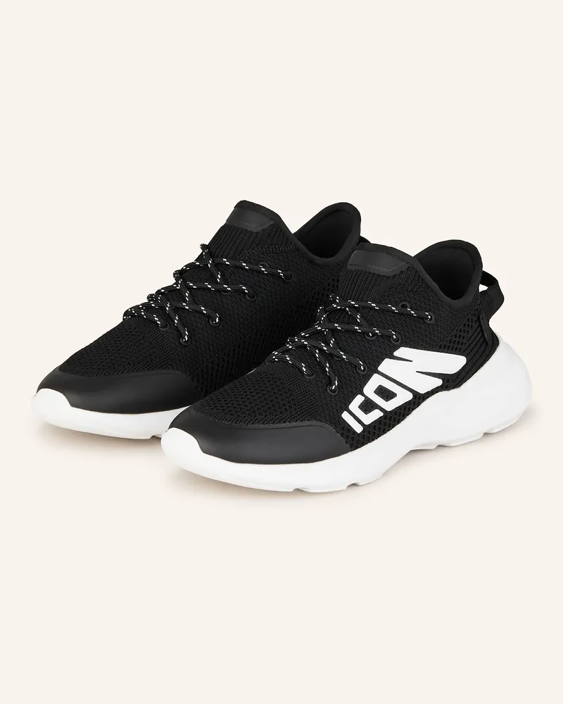 Dsquared2 Slip-On-Sneaker Fly schwarz Schwarz