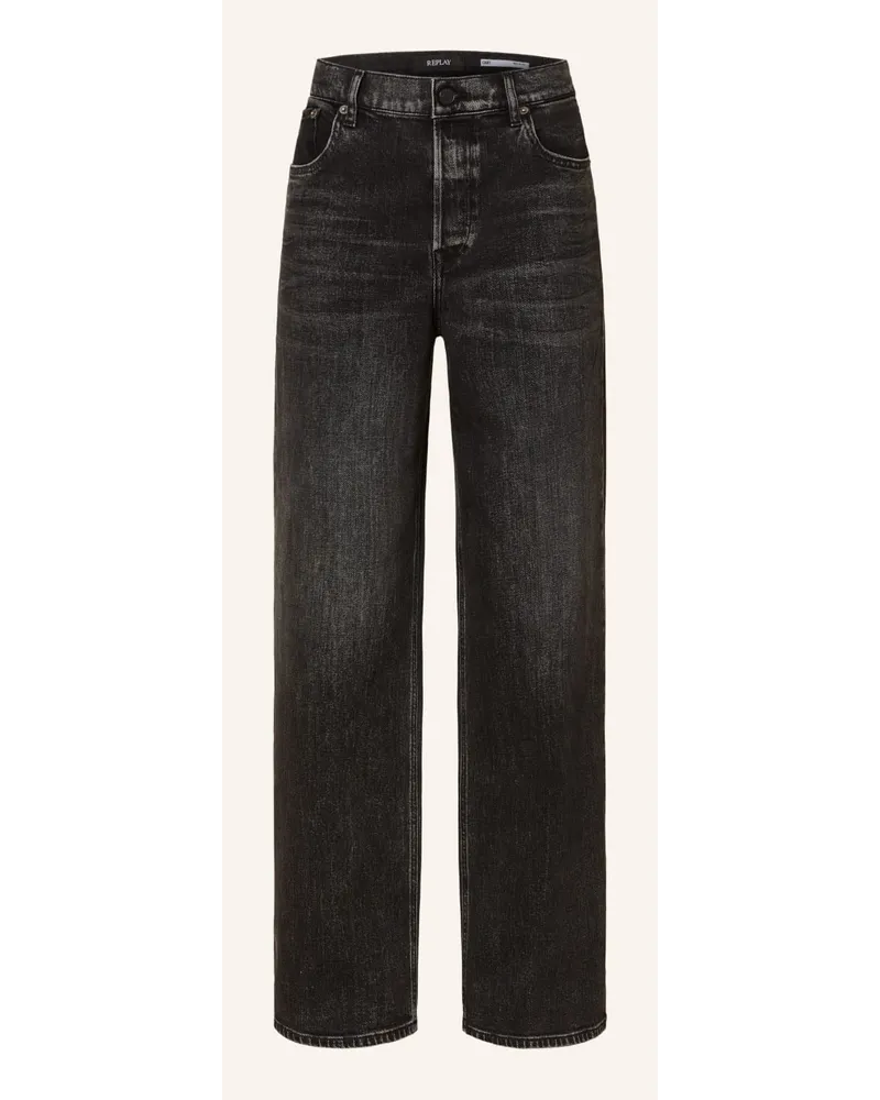 Replay Straight Jeans CARY Schwarz