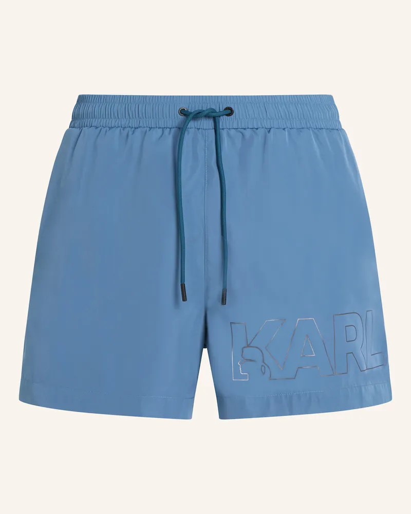 Karl Lagerfeld Badeshorts Dunkelblau