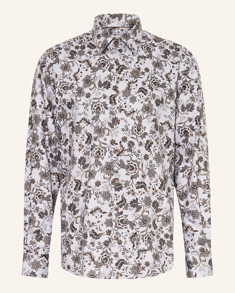 Eterna Hemd Comfort Fit Braun