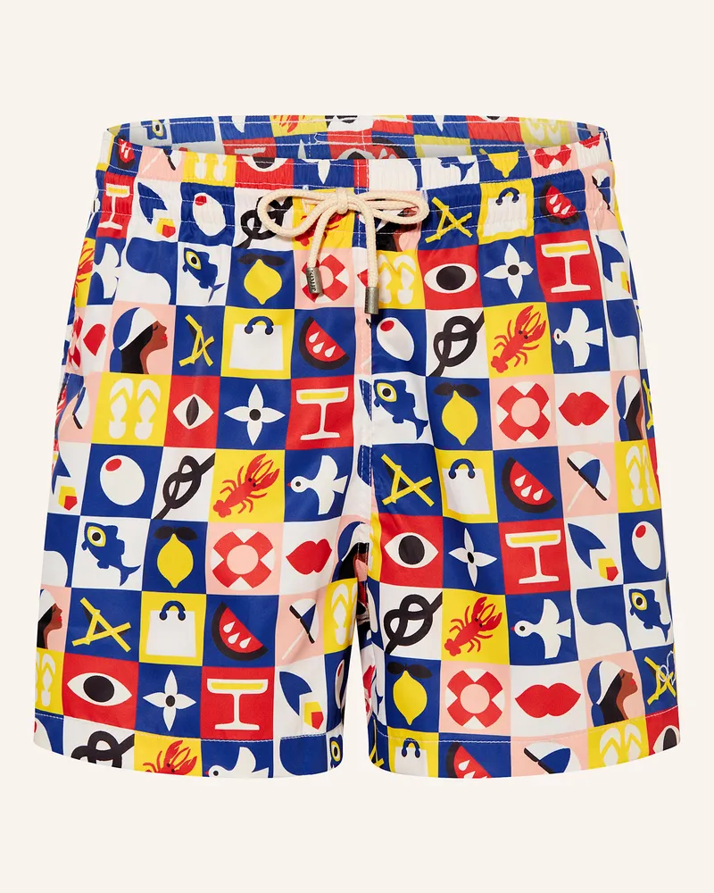 Arrels Barcelona Badeshorts BLUE JOIE DE VIVRE × ALICE HOFFMANN Blau