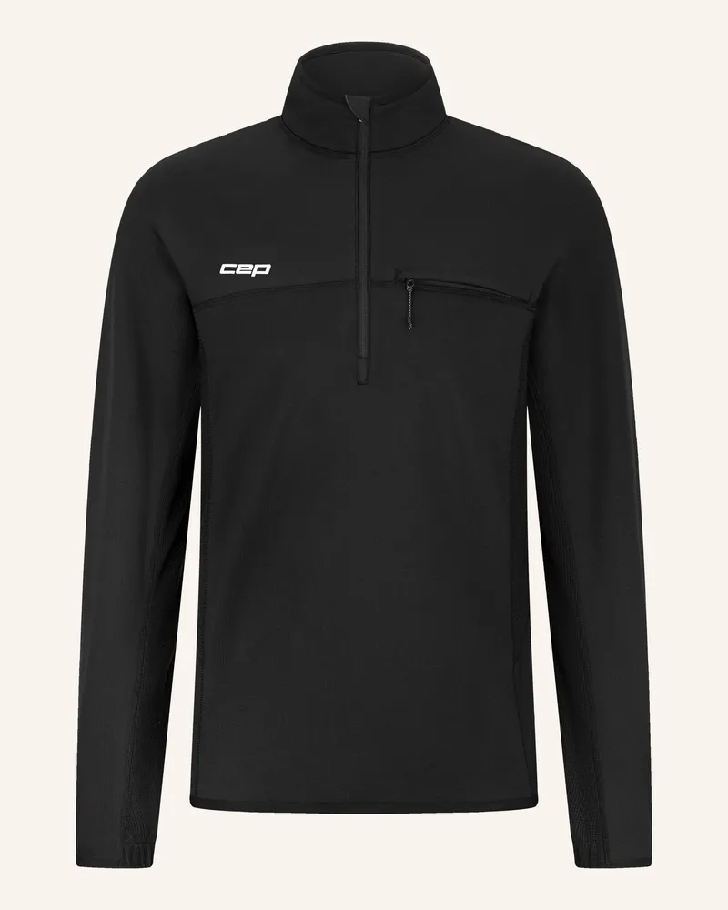 CEP Longsleeve Core Run Thermal Zip Shirt 2.0 schwarz Schwarz