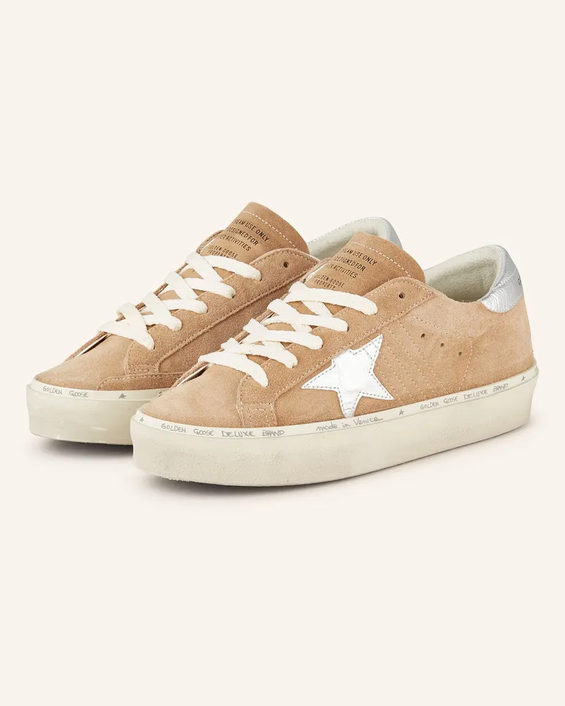 Golden Goose Sneaker Hi Star braun Braun