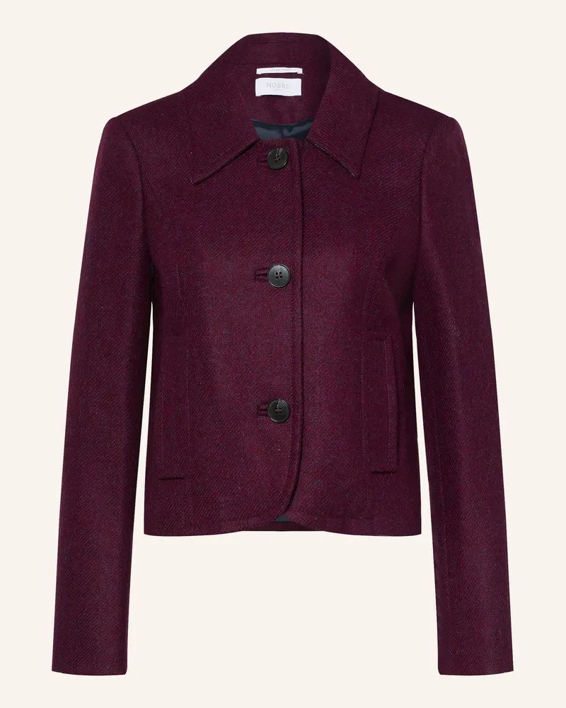 HOBBS London Kastenjacke Adeen lila Dunkellila