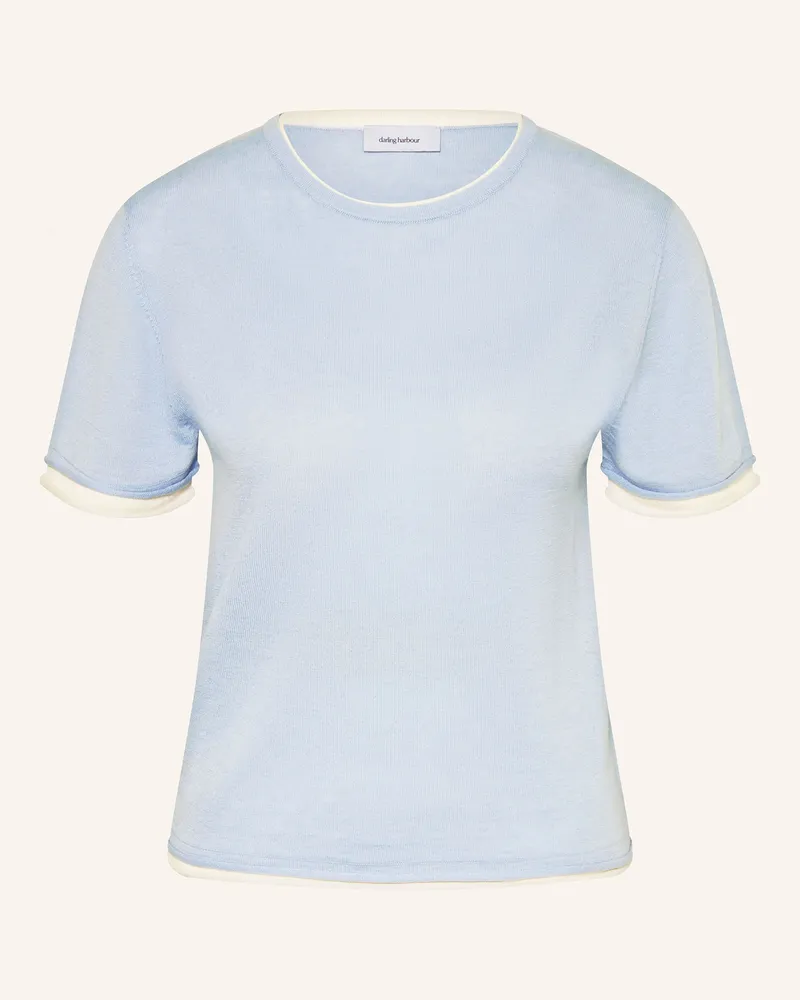 Darling Harbour Strickshirt blau Sky