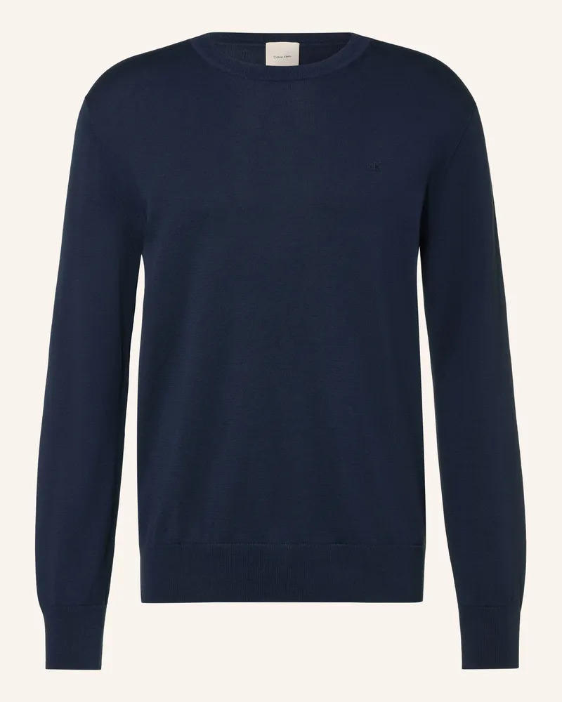 Calvin Klein Pullover blau Dunkelblau
