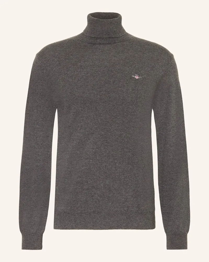 Gant Rollkragenpullover Grau