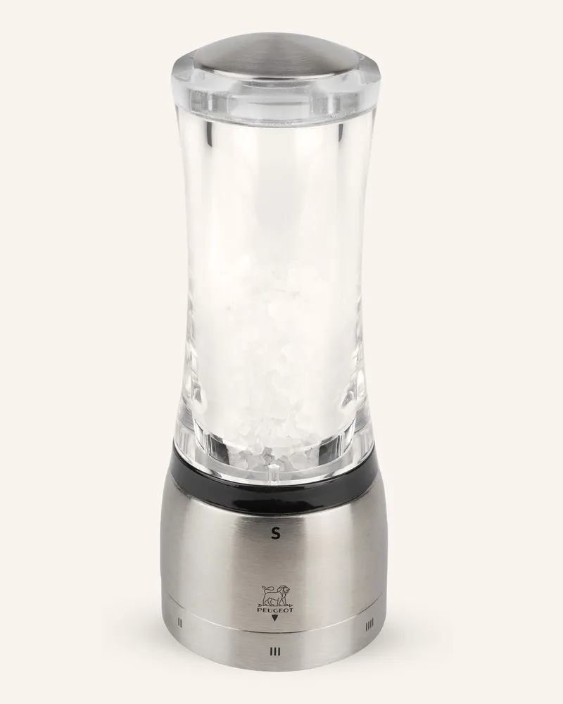 Peugeot Salzmühle Daman silber Silber