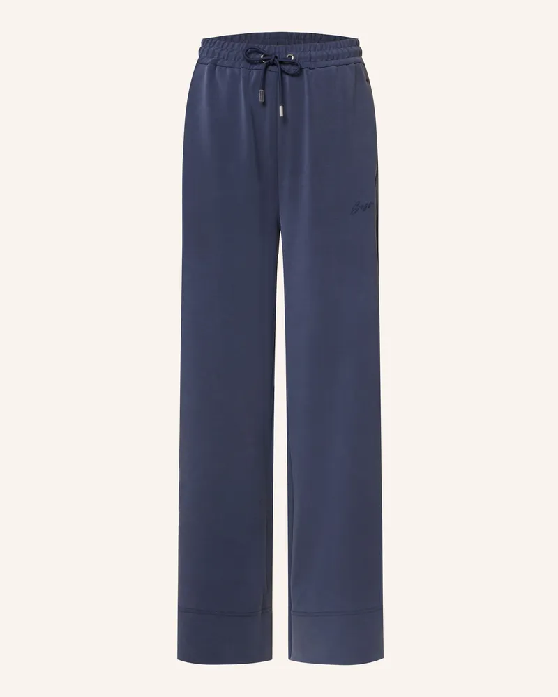 HUGO BOSS Sweatpants Enuri blau Dunkelblau