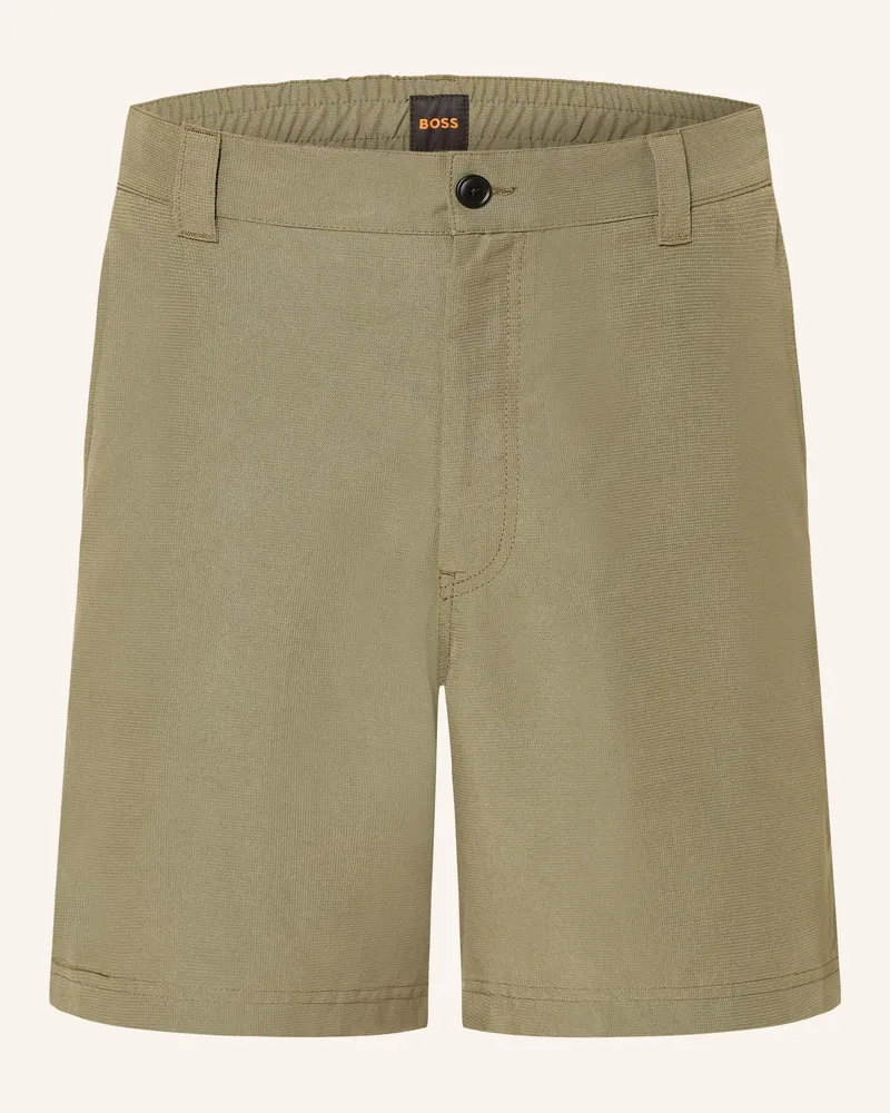 HUGO BOSS Chinoshorts SANDREW Regular Fit Grün