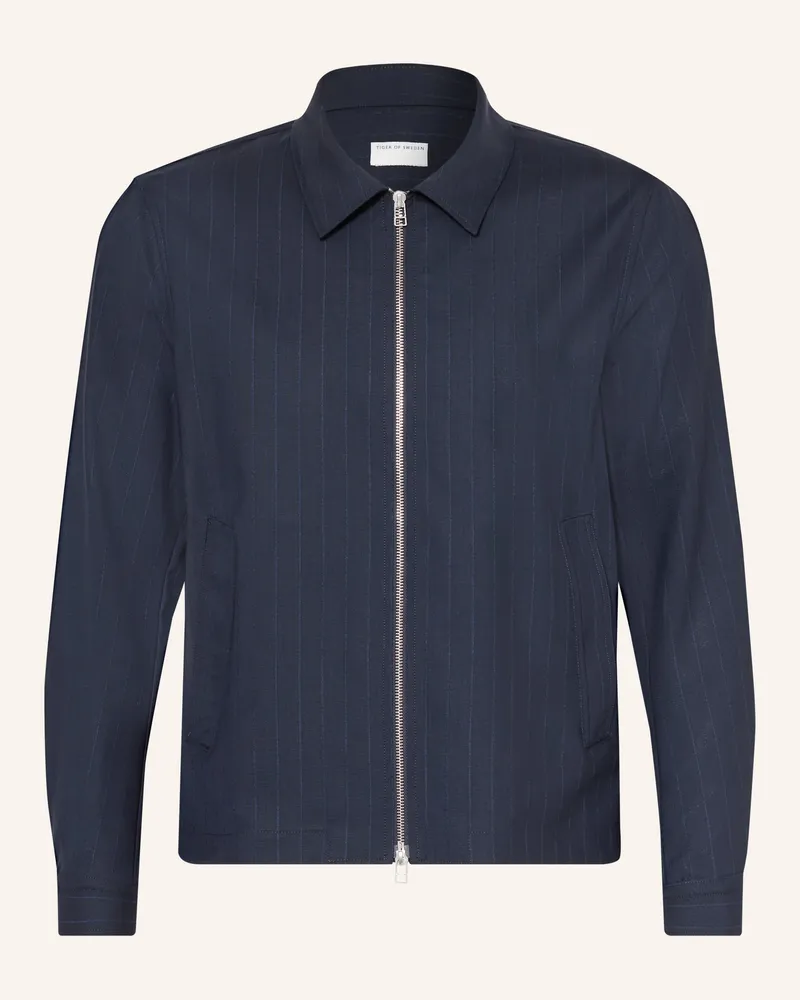Tiger of Sweden Overshirt Barnaby blau Dunkelblau