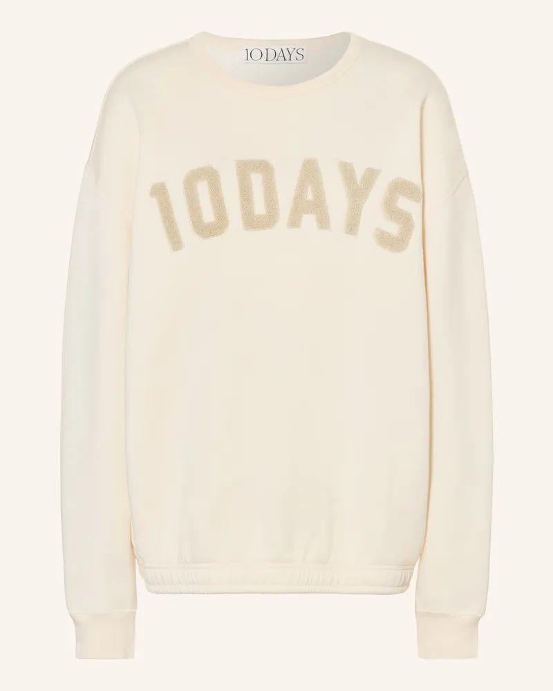 10Days Sweatshirt gelb Creme