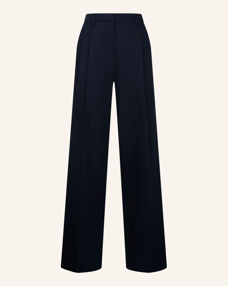 Seidensticker Stoffhose blau Dunkelblau