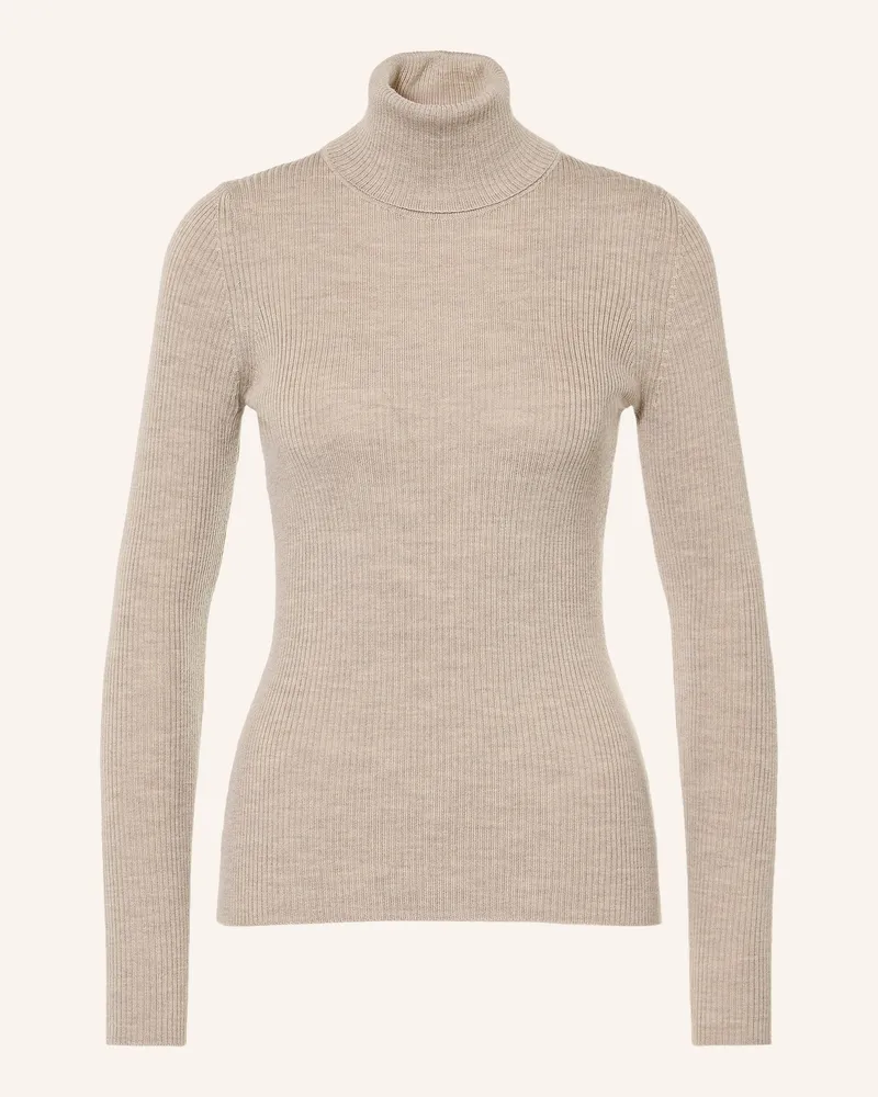 WE NORWEGIANS Rollkragenpullover Geilo Aus Merinowolle beige Beige