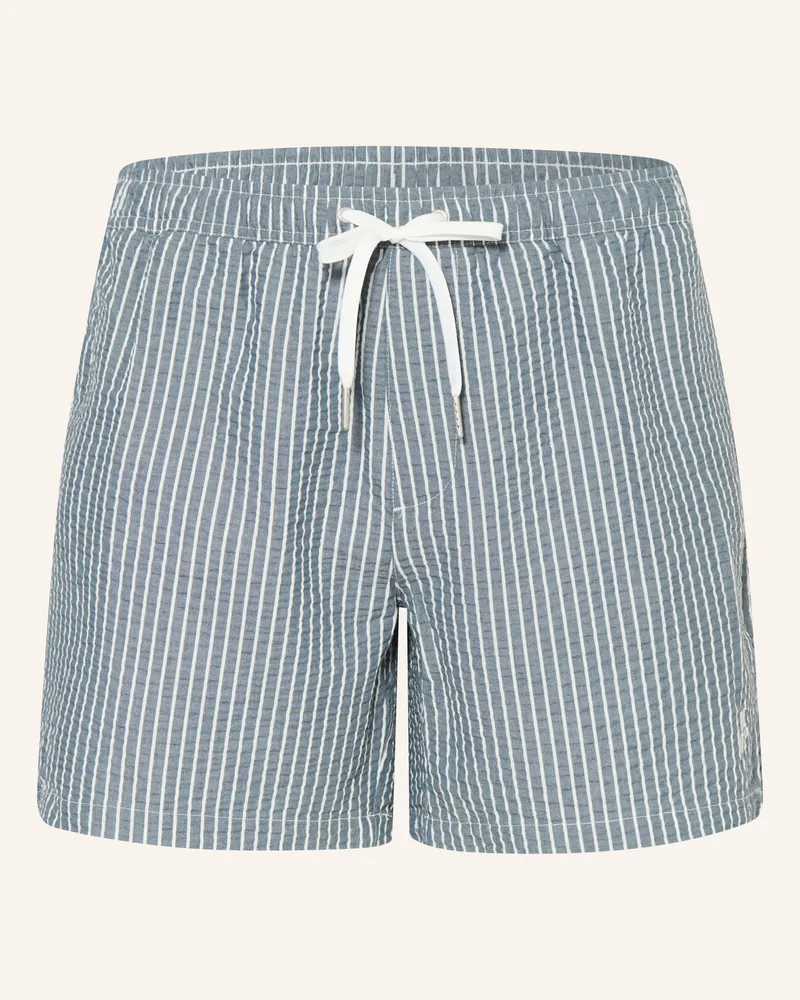 Marc O'Polo Badeshorts blau Grau