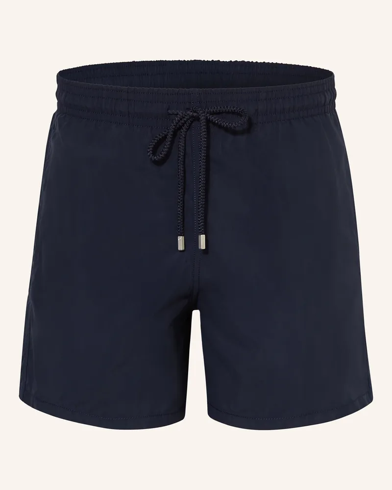 Vilebrequin Badeshorts Moorea blau Dunkelblau