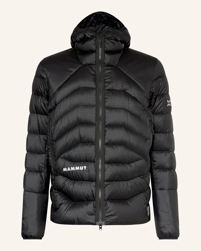 Mammut Lightweight-Daunenjacke EIGER NORDWAND LIGHT DOWN IN HOODED Schwarz