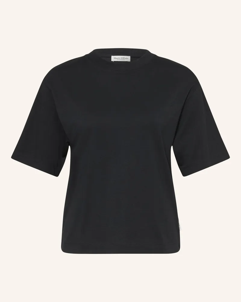 Marc O'Polo T-Shirt schwarz Schwarz