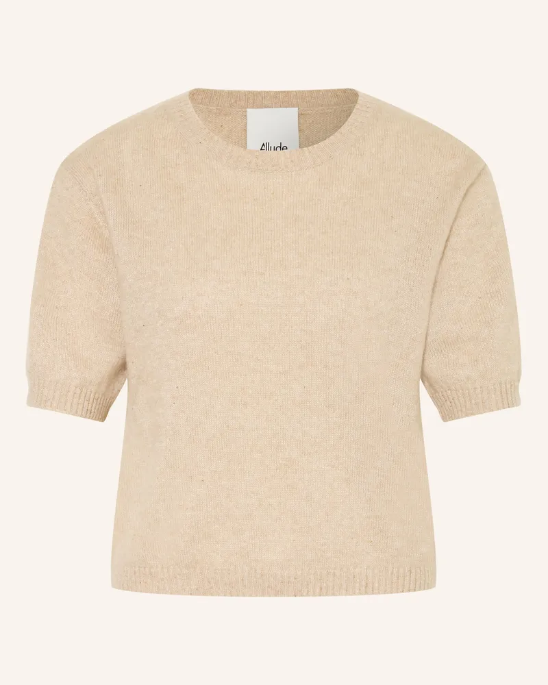 ALLUDE Strickshirt Mit Cashmere Und Seide beige Beige