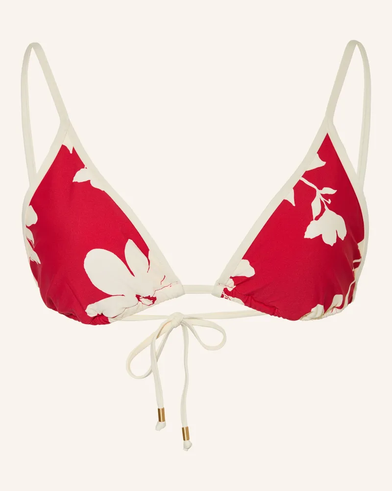 Seafolly Australia Triangel-Bikini-Top Mayflower rot Rot