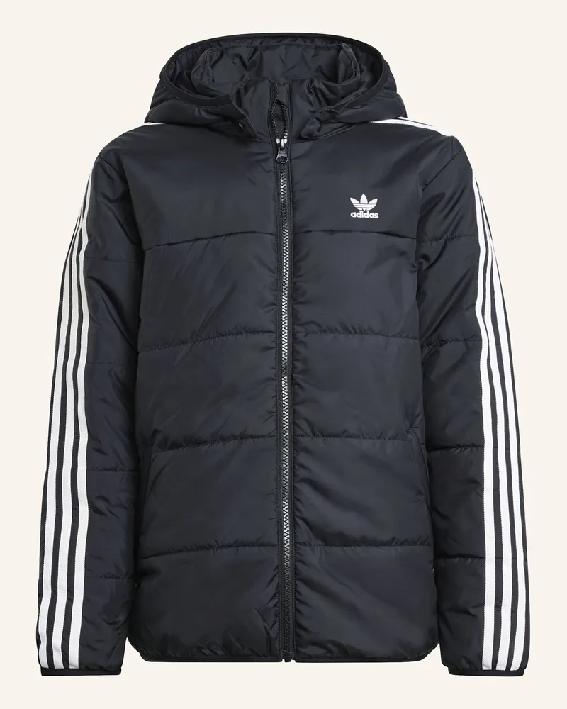 adidas Adicolor Kids Jacke schwarz Schwarz
