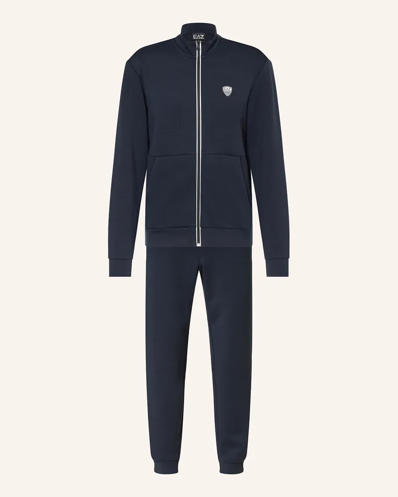 EA7 Trainingsanzug Train Premium blau Dunkelblau