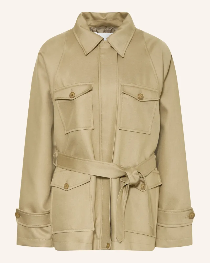 FRANKIE Shop Oversized-Fieldjacket Kelia gruen Oliv