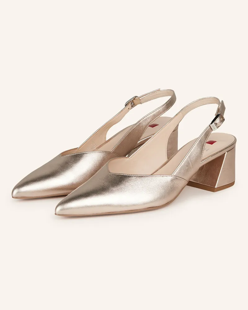 Högl Slingpumps Gold