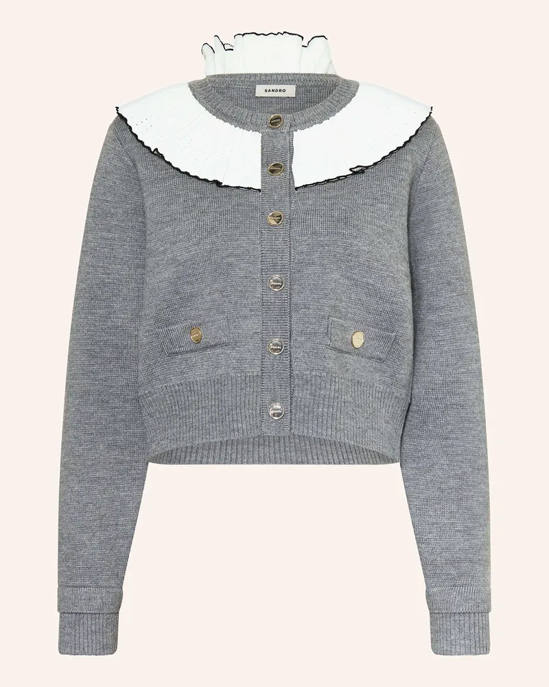 Sandro Strickjacke Grau
