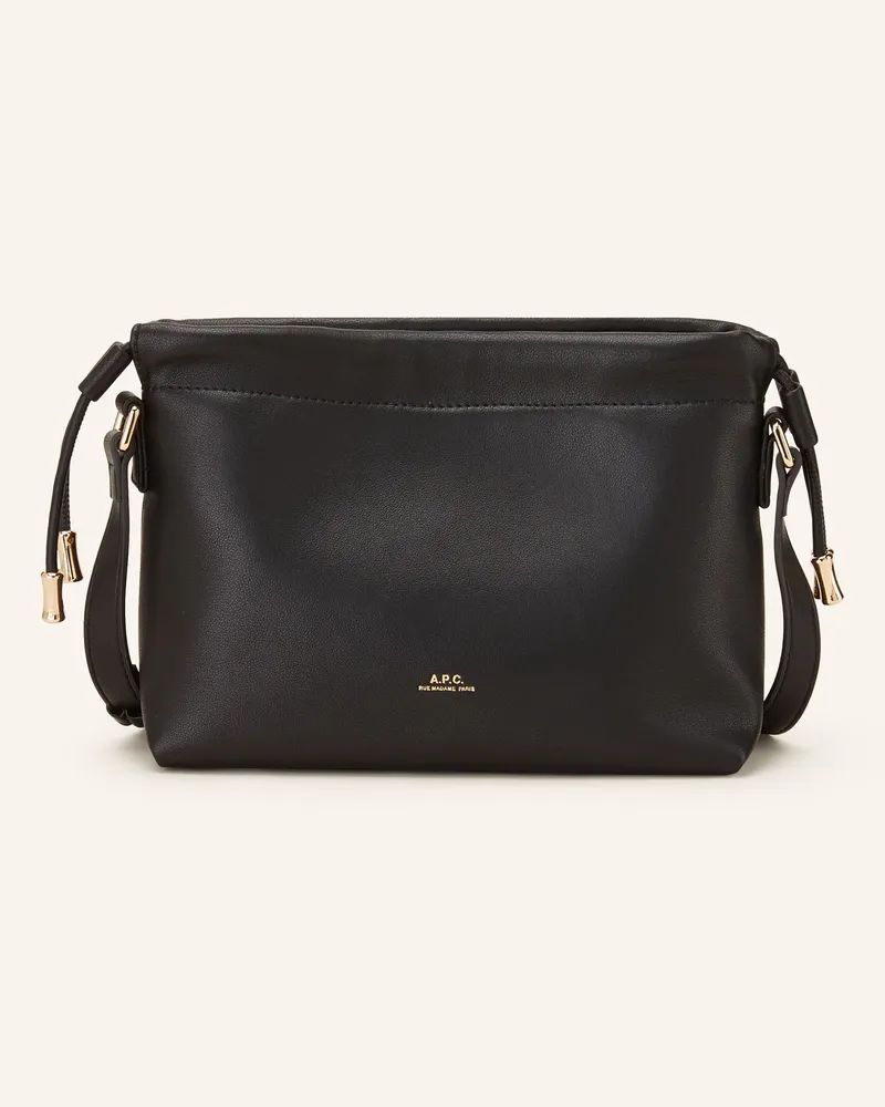 A.P.C. Beuteltasche NINON MINI Schwarz