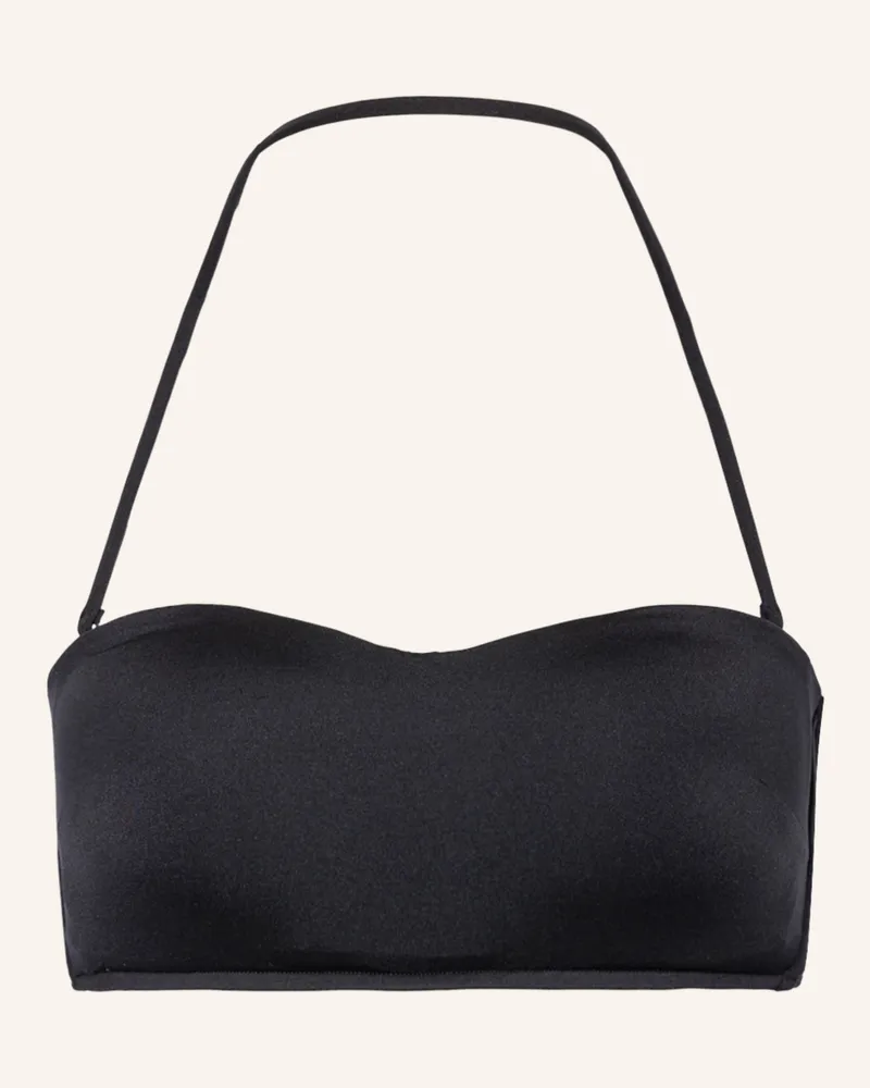 Seafolly Australia Bandeau-Bikini-Top SEAFOLLY COLLECTIVE Schwarz