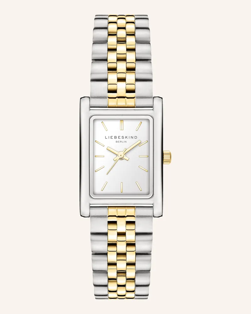 Liebeskind Armbanduhr  Aus  Edelstahl silber Silber