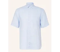 Bogner Kurzarm-Hemd LYKOS Regular Fit aus Leinen Blau