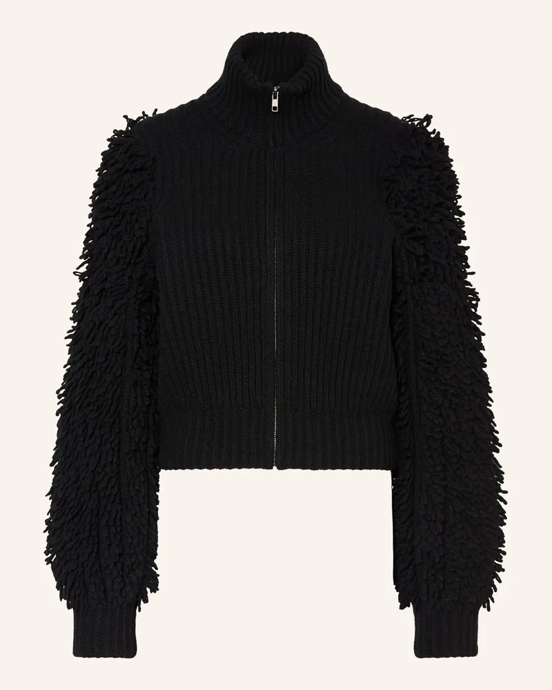 Drykorn Strickjacke Bearani schwarz Schwarz
