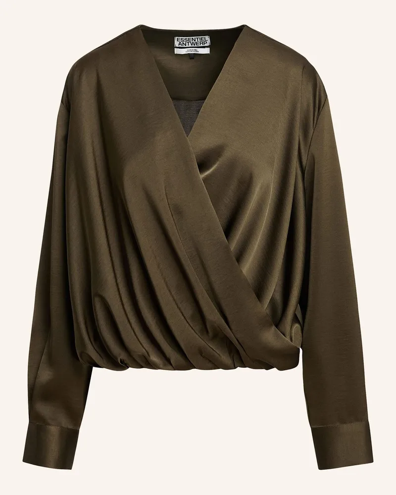 Essentiel Oberteil Kolkwitzia gruen Khaki