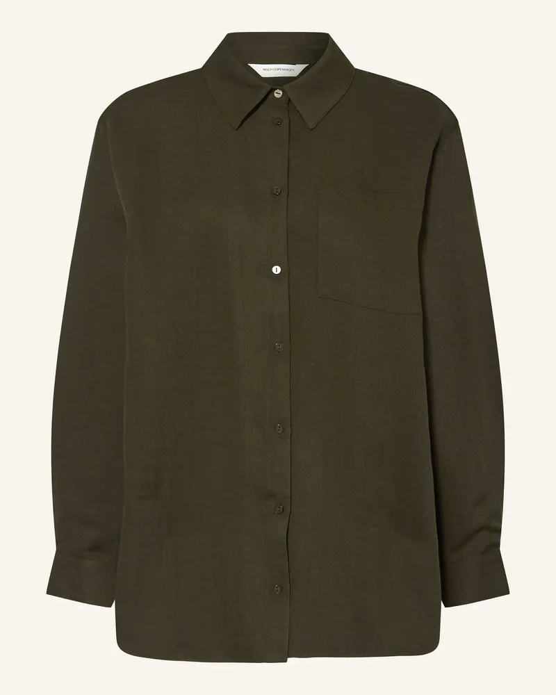 MOSS COPENHAGEN Overshirt Mschgenette gruen Khaki