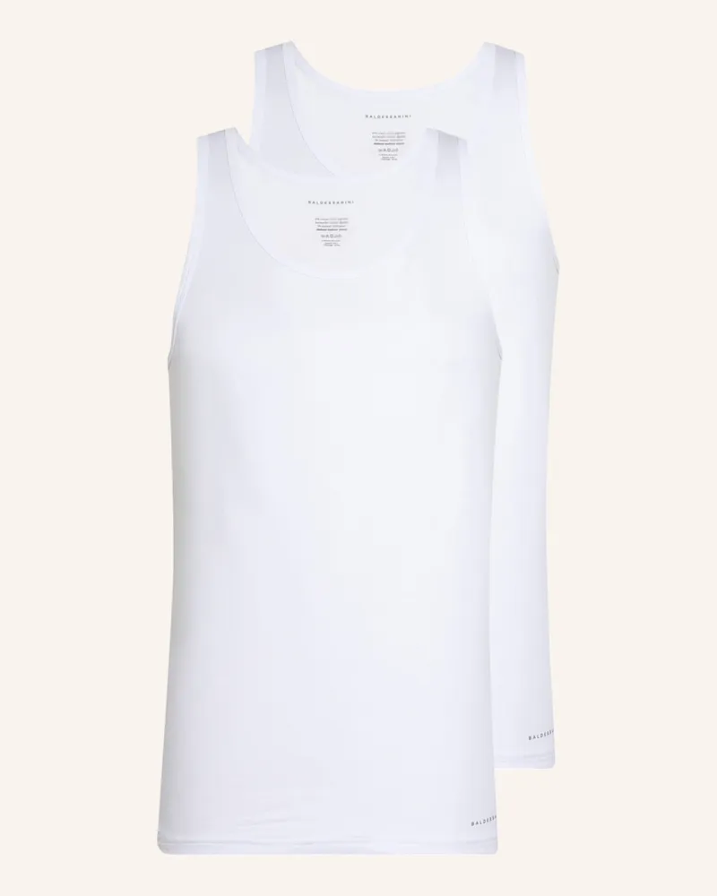 Baldessarini 2er-Pack Unterhemden weiss Weiss