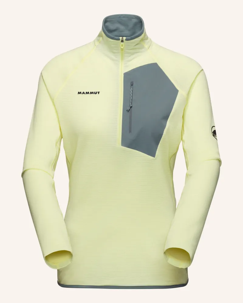 Mammut Midlayerpullover AENERGY LIGHT ML HALF ZIP PULL Gelb