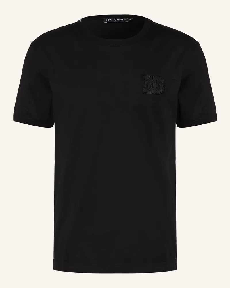 Dolce & Gabbana T-Shirt schwarz Schwarz