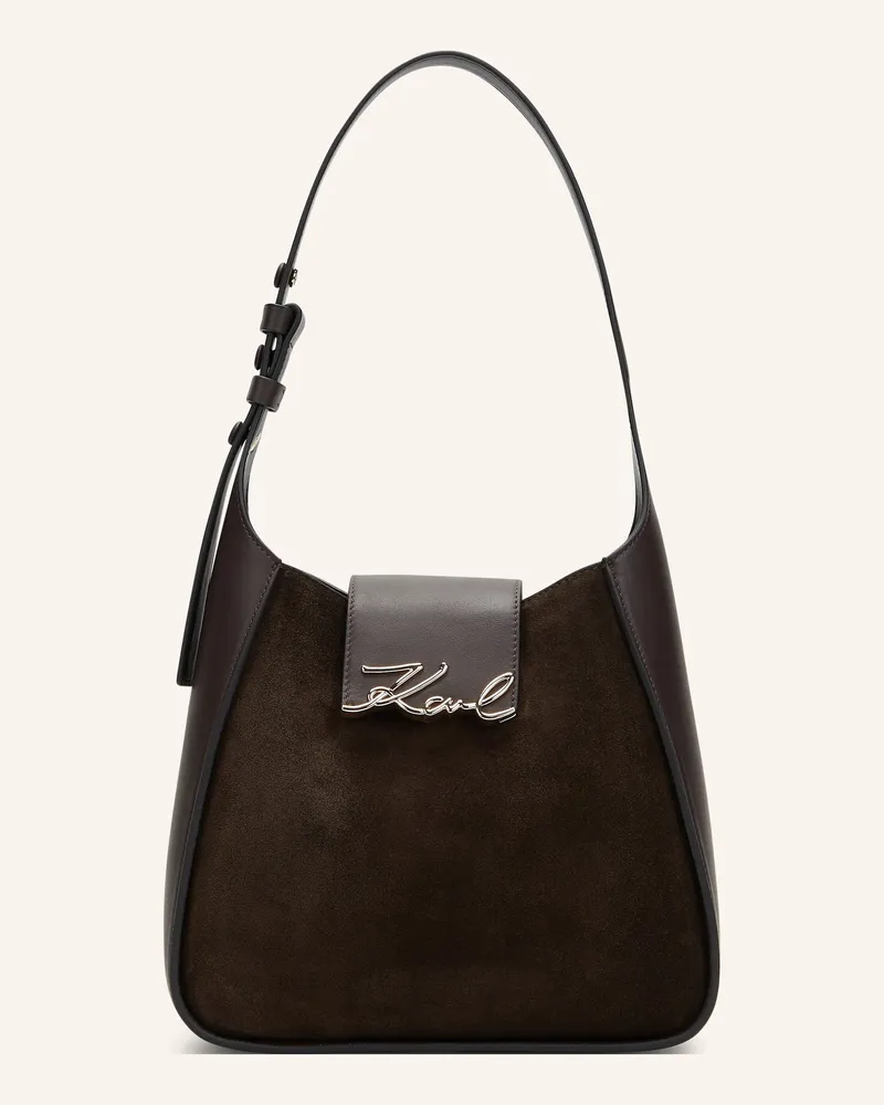 Karl Lagerfeld Hobo-Bag braun Braun