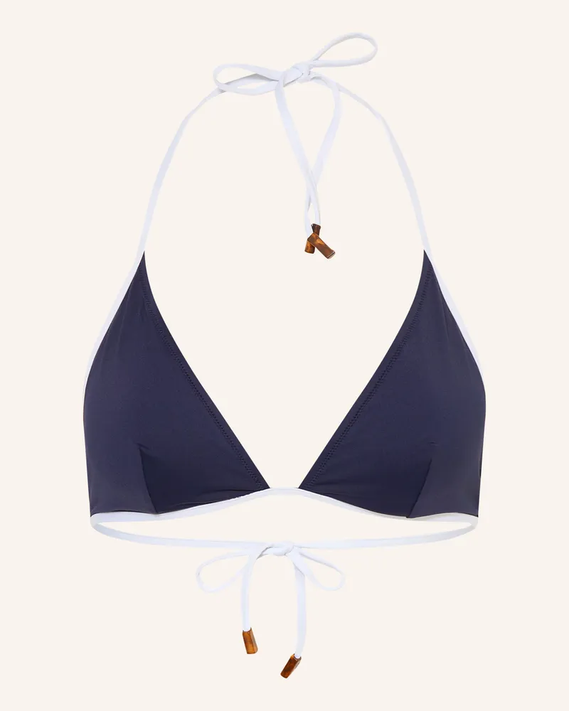 Vilebrequin Triangel-Bikini-Top Flette blau Dunkelblau